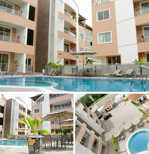  PENTHOUSE STUDIO APARTMENTS - located in Cantonments near the South African Embassy, Ghana 